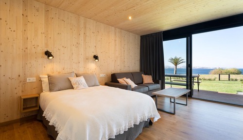Suite familiar, vistas al mar (Cabaña Penatouro)
