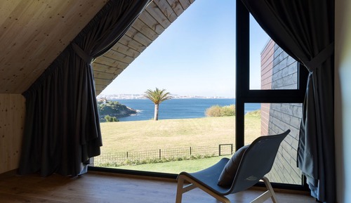 Apartamento, 3 habitaciones, vistas al mar (Cabaña Espiñeiro)