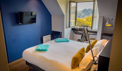 Habitación Confort, 1 cama de matrimonio, vistas al mar