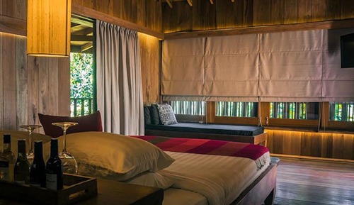 Habitación Deluxe, 1 cama de matrimonio grande, vistas al jardín (Bungalow Suite)