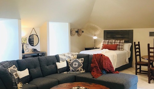 Ático Deluxe, 2 camas de matrimonio, no fumadores, frigorífico y microondas (The Cole)