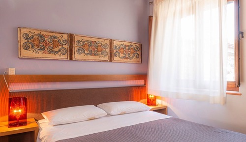 Habitación estándar doble, 1 cama de matrimonio, no fumadores, vistas al patio