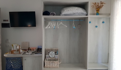 Habitación triple, vistas al jardín