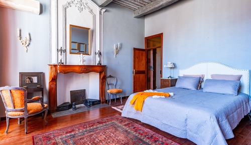 Habitación doble, 1 cama de matrimonio, no fumadores, vistas a la piscina