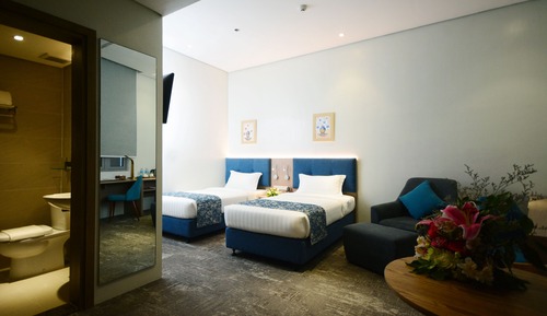 Habitación Deluxe con 2 camas individuales