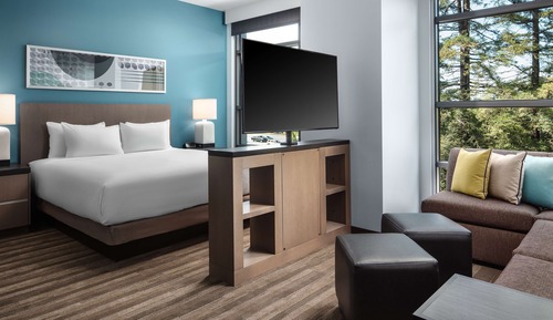 Suite estudio, cocina (1 Kingbed & 1 Sofabed, Shower)