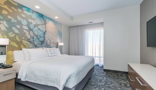 Suite, 1 cama de matrimonio grande con sofá cama