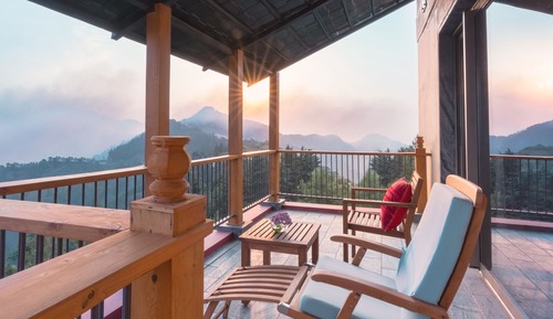 Habitación de lujo, 1 cama de matrimonio grande, con vistas