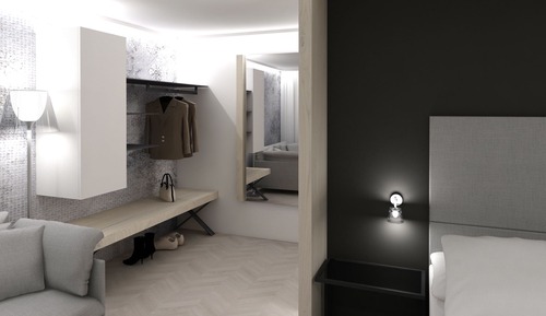 Habitación exclusiva doble, 1 cama de matrimonio grande, no fumadores