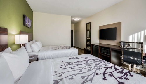 Habitación estándar, 2 camas de matrimonio, no fumadores