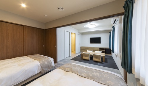 Habitación Deluxe, no fumadores (Japanese & Western Style Room)