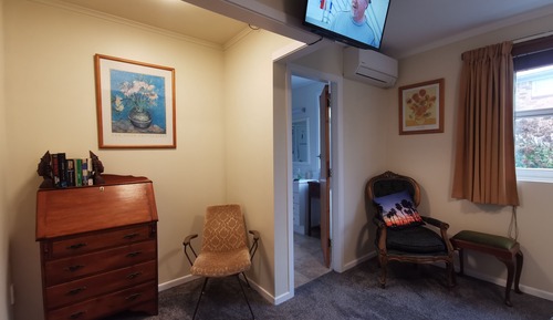 Habitación clásica doble, cocina básica, vistas al jardín