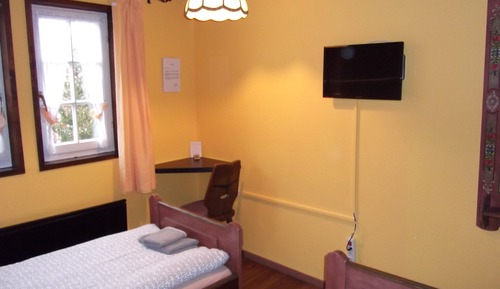 Habitación estándar doble, baño privado