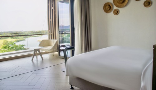 Habitación Premium, 1 cama de matrimonio grande, balcón, vistas al lago