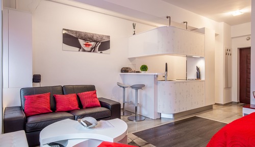 Suite estudio de lujo, 1 habitación, fumadores, vistas a la ciudad