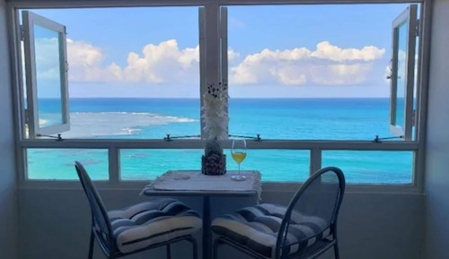 Apartamento, vistas al mar
