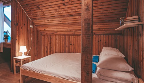 Habitación doble, baño privado