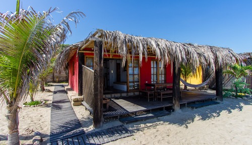 Bungalow familiar, vistas al mar