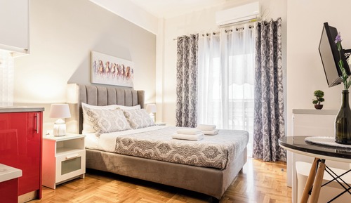 Estudio, balcón (Modern)