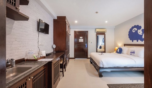 Habitación superior, 1 cama de matrimonio