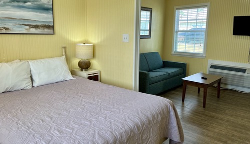 Suite estudio Confort, 1 cama de matrimonio con sofá cama