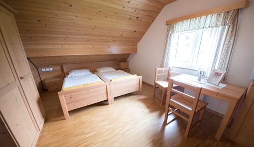 Habitación triple, varias camas