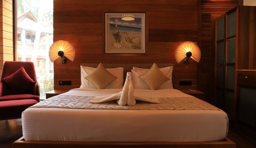 Habitación Premium doble, 1 cama de matrimonio, vistas al jardín
