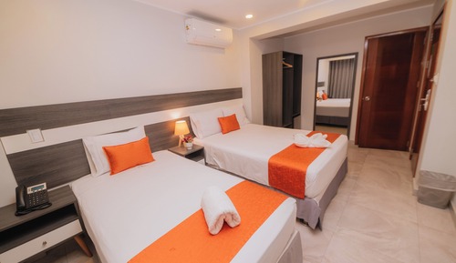 Habitación superior con 1 cama doble o 2 individuales, 2 habitaciones, no fumadores