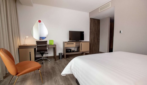 Habitación, 1 cama de matrimonio, accesible para personas con discapacidad