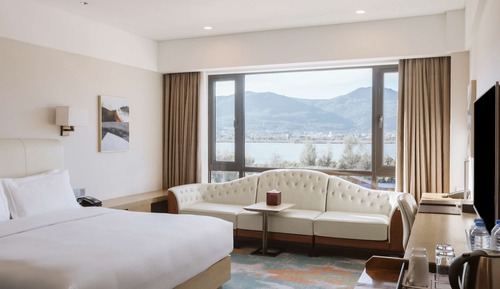 Habitación Deluxe, 1 cama de matrimonio grande, vistas al lago