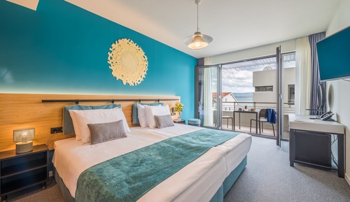 Apartamento junior, 1 cama de matrimonio con sofá cama