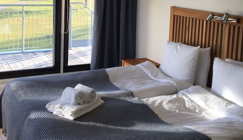 Habitación Deluxe doble, 1 cama de matrimonio, vistas al campo de golf