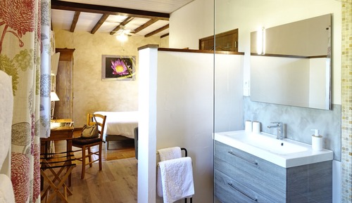 Habitación romántica doble, vistas al parque (Serenite)