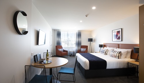 Suite estudio ejecutiva, 1 cama de matrimonio grande