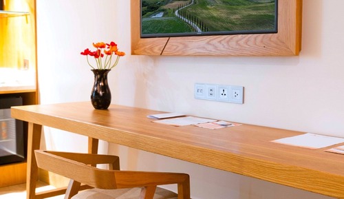 Habitación Premier con 2 camas individuales, vistas al jardín