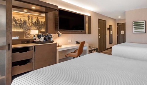 Habitación estándar, 2 camas de matrimonio, no fumadores