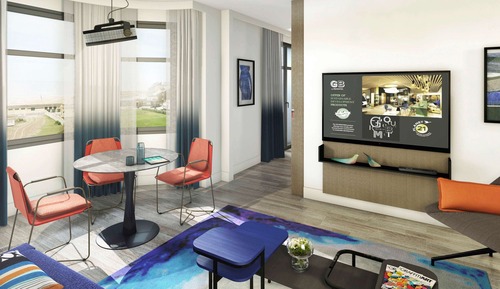 Habitación ejecutiva doble, 1 cama doble, balcón