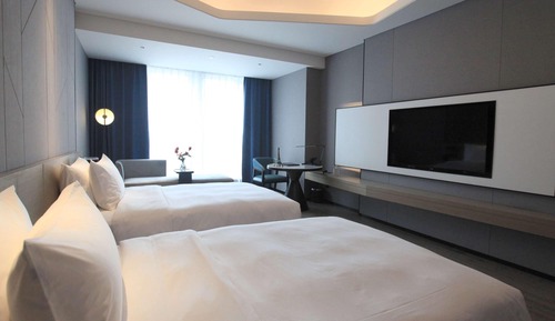 Habitación superior, 1 cama de matrimonio grande