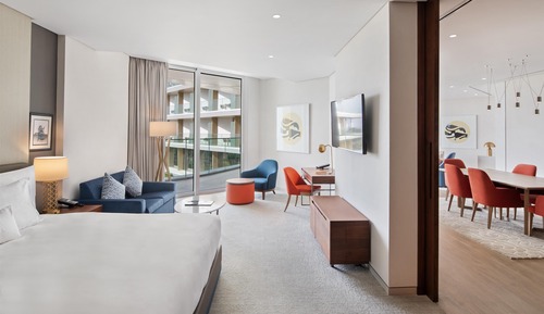 One Bedroom Terrace Suite with Signature Lounge & Saltwater Pool Access with Free Shuttle to Malls