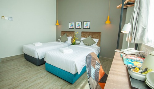 Habitación Deluxe con 2 camas individuales