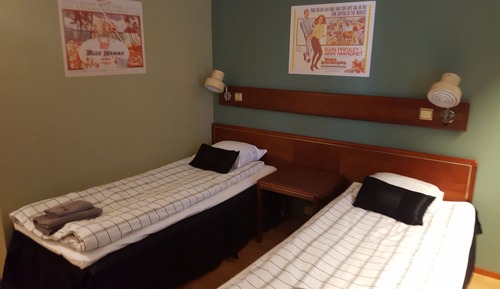 Habitación económica con 2 camas individuales