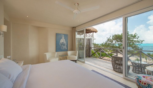 Suite Deluxe, 1 cama de matrimonio grande, balcón, vistas al mar