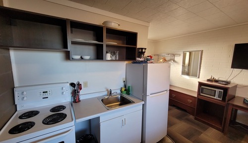 Habitación, 1 cama de matrimonio, cocina