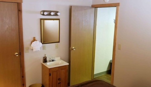 Habitación Deluxe doble, 1 cama de matrimonio con sofá cama, cocina, vistas a la bahía