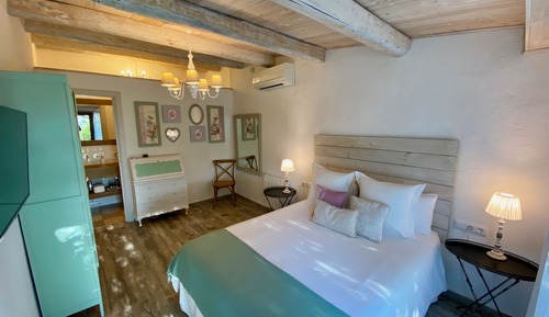 Habitación Deluxe, patio, vistas al jardín