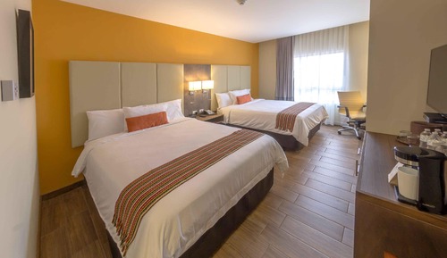 Habitación Deluxe con 2 camas individuales, vistas a la ciudad