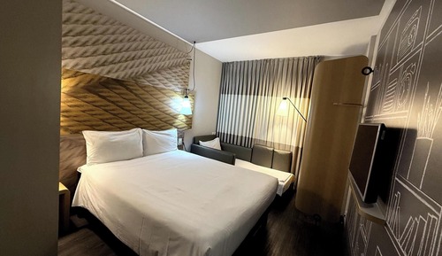 Habitación estándar, 1 cama doble con sofá cama
