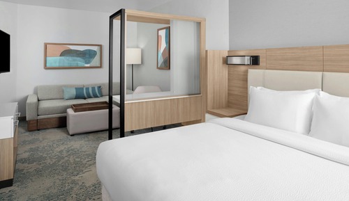 Suite, 1 cama de matrimonio grande con sofá cama (Hearing Accessible)