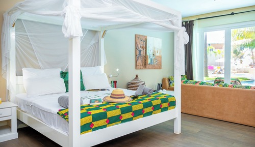 Habitación Premium, piscina privada, vistas al jardín
