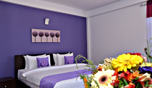 Apartamento familiar, 2 habitaciones, cocina, vistas a la montaña